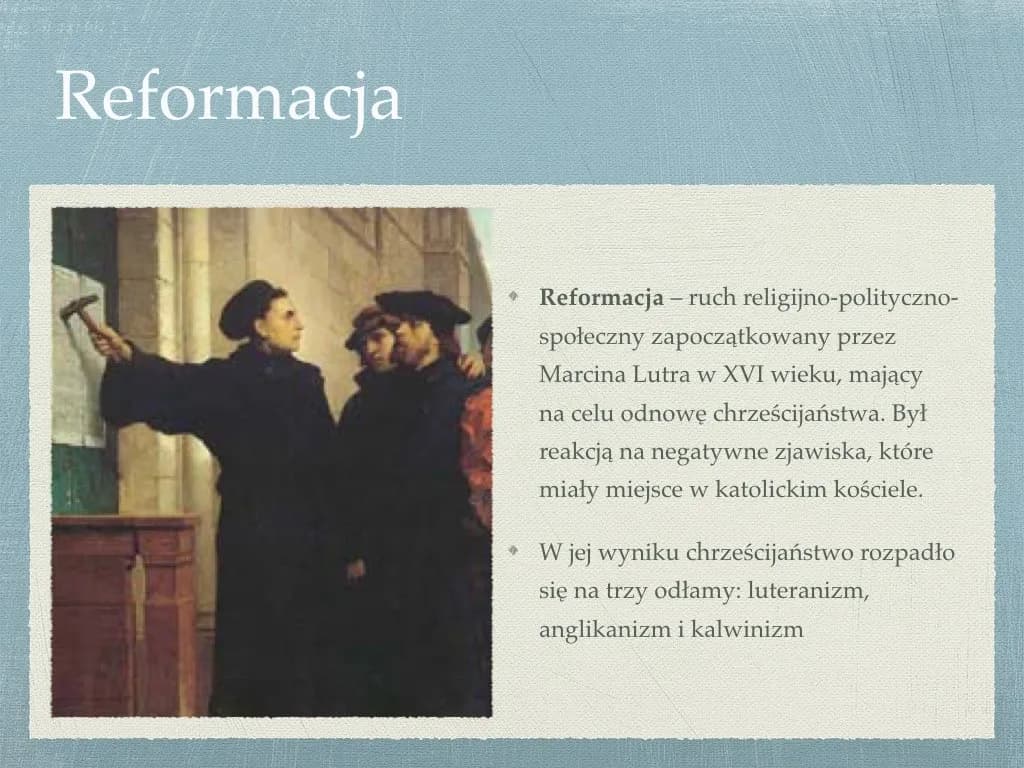 Reformacja i renesans: rewolucyjne przemiany, które zmieniły oblicze Europy