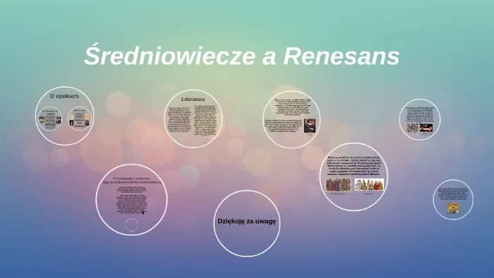 Średniowiecze a renesans: kluczowe różnice i wpływ na Europę