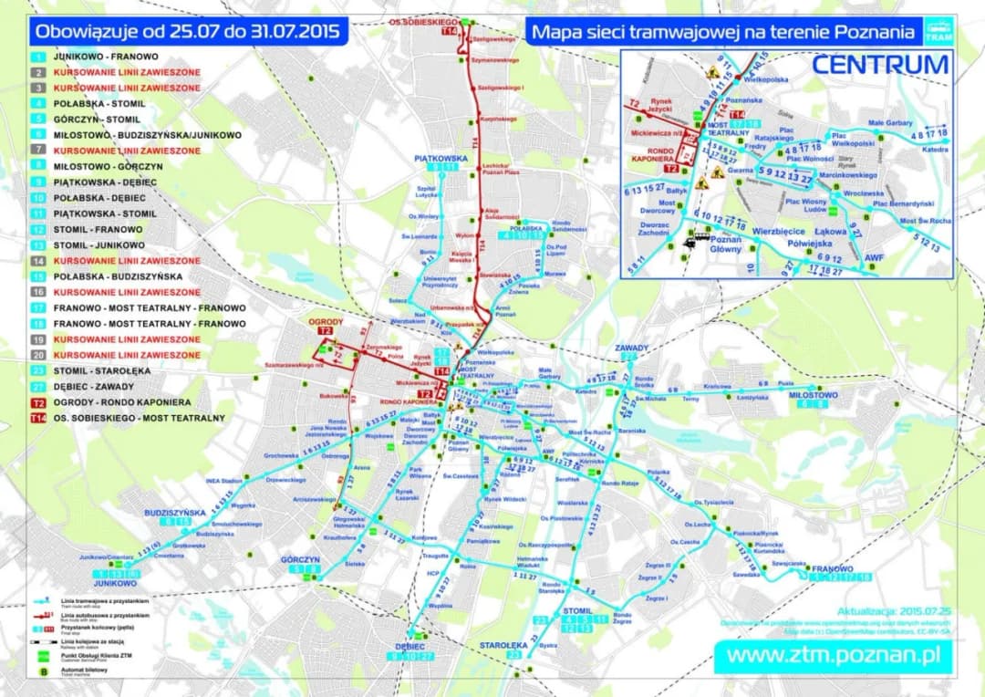 MPK 13 Poznań: Trasa, Rozkład i Przystanki Linii Tramwajowej